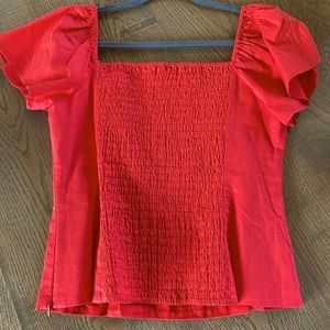 Square neck top